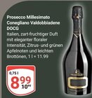 Prosecco Millesimato Conegliano Valdobbiadene DOCG im Angebot bei GLOBUS in Leipzig Prosecco Millesimato Conegliano Valdobbiadene DOCG Angebote bei GLOBUS Leipzig für 8,99 €