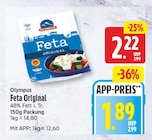 Feta Original von Olympus für 1,89 € bei EDEKA im Angebot Feta Original von Olympus im aktuellen EDEKA Prospekt