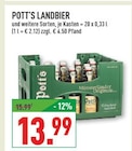 Landbier Angebote von Pott's bei Marktkauf Telgte für 13,99 €