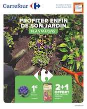 Catalogue Supermarchés Carrefour en cours à Rougemont-le-Château et alentours, "PROFITER ENFIN DE SON JARDIN", 29 pages, 21/02/2025 - 10/03/2025