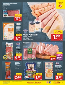 Wurst im aktuellen Netto Marken-Discount Prospekt (Oldenburg) Wurst im Netto Marken-Discount Prospekt "Aktuelle Angebote" mit 65 Seiten (Oldenburg)