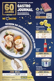 Aktueller Metro Supermarkt Prospekt in Spalt und Umgebung, "Gastro Journal" mit 34 Seiten, 19.09.2024 - 02.10.2024