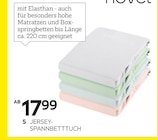 Jersey-Spannbetttuch „Florenz“ von Novel im aktuellen XXXLutz Möbelhäuser Prospekt für 17,99 €