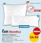 Mikrofaser-Kopfkissen Angebote von f.a.n. WARMMax bei Penny Neunkirchen für 14,99 €