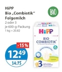 Bio Combiotik Folgemilch 2 oder 3 von HiPP im aktuellen V-Markt Prospekt für 12,49 €