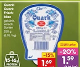 Aktuelle Quark Angebote bei Netto Marken-Discount in Wuppertal Aktuelles Quark Frischkäse Angebot bei Netto Marken-Discount in Wuppertal ab 1,59 €