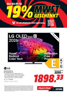 Smartphone im aktuellen MediaMarkt Saturn Prospekt (Karlsruhe) Smartphone im MediaMarkt Saturn Prospekt "19% MWST GESCHENKT" mit 28 Seiten (Karlsruhe)