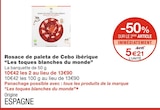 Rosace de paleta de Cebo ibérique - Les toques blanches du monde dans le catalogue Monoprix