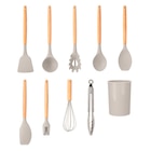 Set de 10 ustensiles - CARREFOUR HOME en promo chez Carrefour Set de 10 ustensiles - CARREFOUR HOME dans le catalogue Carrefour