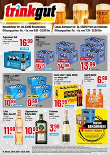 Bier im Trinkgut Prospekt "Entdecken Sie tolle Angebote!" mit 4 Seiten (Rosenheim)