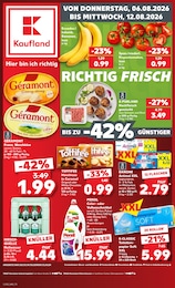 Kaufland Prospekt für Konstanz mit 56 Seiten Kaufland Prospekt für Konstanz: "Hier bin ich richtig", 56 Seiten, 06.08.2026 - 12.08.2026