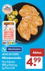 Minutensteaks von  im aktuellen ALDI SÜD Prospekt für 4,99 €