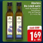 Bio Leinöl nativ bei EDEKA im Prospekt "" für 1,69 €