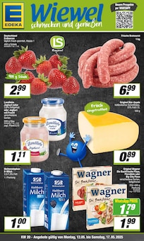 EDEKA Prospekt der Woche "Aktuelle Angebote" Seite 1, 12.05.2025 bis 17.05.2025 für Lüdinghausen Aktueller EDEKA Prospekt "Aktuelle Angebote" Seite 1 von 13 Seiten für Lüdinghausen
