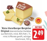 Vorarlberger Bergkäse Original bei EDEKA im Prospekt "" für 2,49 €