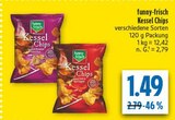 Kessel Chips Sweet & Roasted Onion im diska Prospekt Kessel Chips Sweet & Roasted Onion von funny-frisch im aktuellen diska Prospekt für 1,49 €