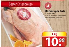 Markeruper Ente Angebot in Grömitz im aktuellen Prospekt bei famila Nordost in Grömitz
