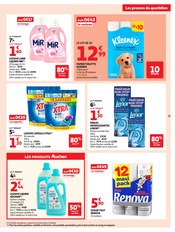 Promos Lessive dans le catalogue "LA RENTRÉE À PRIX K.O." de Auchan Supermarché Lessive en promo dans le catalogue Auchan Supermarché à la page 17