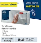 Papier-Handtücher H3 Angebote von Tork bei Metro Wolfenbüttel für 23,07 €