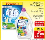 Aktuelle Waschmittel Angebote bei Zimmermann in Bremerhaven Aktuelles Universal Pulver Angebot bei Zimmermann in Bremerhaven ab 6,66 €