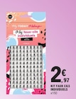 Mes faux-cils individuels dans le catalogue E.Leclerc