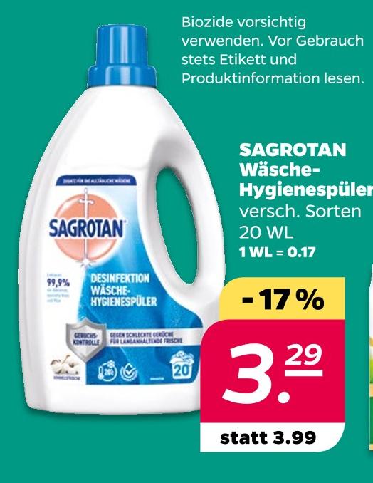 Wäsche-Hygienespüler