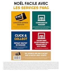 Catalogue Fnac à Harol cette semaine, valable du 20/10/2025 au 31/12/2025 Prospectus Fnac à Harol, "JEUX & JOUETS SÉLECTION NOËL 2025", 148 pages de promos valables du 20/10/2025 au 31/12/2025