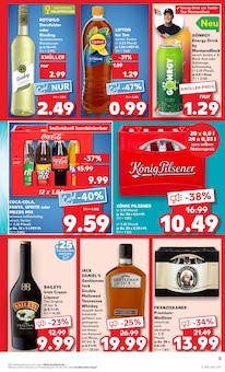 Jack Daniels im Kaufland Prospekt "Aktuelle Angebote" mit 56 Seiten (Kiel)