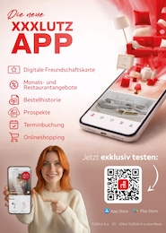 XXXLutz Prospekt für Staßfurt: "Die neue XXXLUTZ APP", 2 Seiten, 17.10.2026 - 23.10.2026