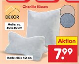 Chenille Kissen im Angebot bei Netto Marken-Discount in Wolfenbüttel Chenille Kissen Angebote von DEKOR bei Netto Marken-Discount Wolfenbüttel für 7,99 €