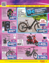 Netto Marken-Discount City Bike im Prospekt 