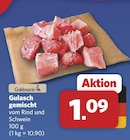 Gulasch gemischt im Angebot bei combi in Herford Gulasch gemischt Angebote von Goldmarie bei combi Herford für 1,09 €