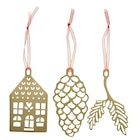 Aktuelles Baumschmuck 3-tlg. goldfarben Angebot bei IKEA in Erlangen ab 3,99 €