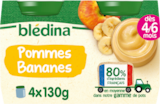 PETITS POTS DESSERTS POMMES BANANES BLÉDINA - BLEDINA - Auchan Hypermarché PETITS POTS DESSERTS POMMES BANANES BLÉDINA - BLEDINA à 2,50 € dans le catalogue Auchan Hypermarché