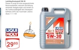 Leichtlaufmotorenöl 5W-30 im Angebot bei GLOBUS in Rodgau Leichtlaufmotorenöl 5W-30 Angebote von Liqui Moly bei GLOBUS Rodgau für 29,99 €