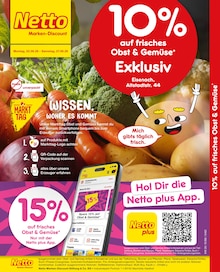 Aktueller Netto Marken-Discount Prospekt (Eisenach) Netto Marken-Discount Prospekt mit 2 Seiten (Eisenach)