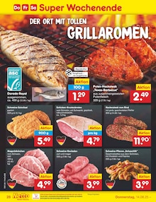 Schweinefleisch im aktuellen Netto Marken-Discount Prospekt (Rostock) Schweinefleisch im Netto Marken-Discount Prospekt "Aktuelle Angebote" mit 61 Seiten (Rostock)
