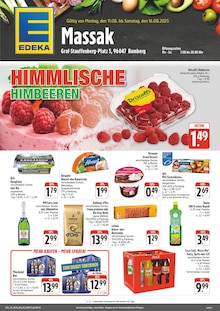 Aktueller EDEKA Prospekt "Wir lieben Lebensmittel!" Seite 1 von 28 Seiten für Bamberg