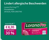 Lorano Pro 5 mg bei mea - meine apotheke im Prospekt "" für 8,95 €