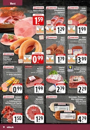 Zwiebelmettwurst Angebot & Preis im aktuellen EDEKA Prospekt Zwiebelmettwurst Angebot im aktuellen EDEKA Prospekt auf Seite 10