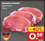 Schweine-Kotelett im Angebot bei Netto Marken-Discount in Freiberg Schweine-Kotelett Angebote bei Netto Marken-Discount Freiberg für 0,59 €