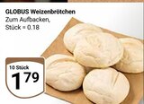 Aktuelle Wecker Angebote bei GLOBUS in Mannheim Aktuelles Weizenbrötchen Angebot bei GLOBUS in Mannheim ab 1,79 €