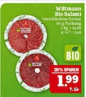 Bio Salami Angebote von Wiltmann bei Marktkauf Schwabach für 1,99 €