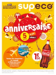 Prospectus Supeco à Givors, "Anniversaires", 8 pages, 03/09/2024 - 09/09/2024