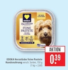 Herzstücke feine Pastete Hundenahrung im Angebot bei Marktkauf in Waiblingen Herzstücke feine Pastete Hundenahrung Angebote von EDEKA bei Marktkauf Waiblingen für 0,39 €