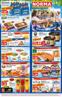 Wiener Würstchen im aktuellen Norma Prospekt (Duisburg) Wiener Würstchen im Norma Prospekt "Mehr fürs Geld" mit 27 Seiten (Duisburg)