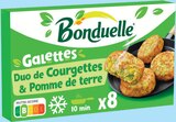 Galettes Duo de Courgettes & Pomme de Terre Surgelées - BONDUELLE - Intermarché Contact à Lorient Galettes Duo de Courgettes & Pomme de Terre Surgelées - BONDUELLE en promo chez Intermarché Contact Lorient à 1,79 €