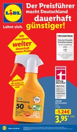 Sonnenschutz Angebote im Prospekt "Der Preisführer macht Deutschland dauerhaft günstiger!" von Lidl Sonnenschutz Angebote im Prospekt "Der Preisführer macht Deutschland dauerhaft günstiger!" von Lidl auf Seite 1