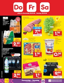 Bier im Netto Marken-Discount Prospekt "Aktuelle Angebote" mit 63 Seiten (Rostock)