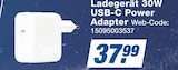 expert Ochsenfurt - Ladegerät 30W USB-C Power Adapter Angebot im Prospekt Ladegerät 30W USB-C Power Adapter bei expert im Ochsenfurt Prospekt für 37,99 €